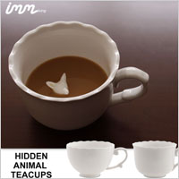 HIDDEN ANIMAL TEACUPS